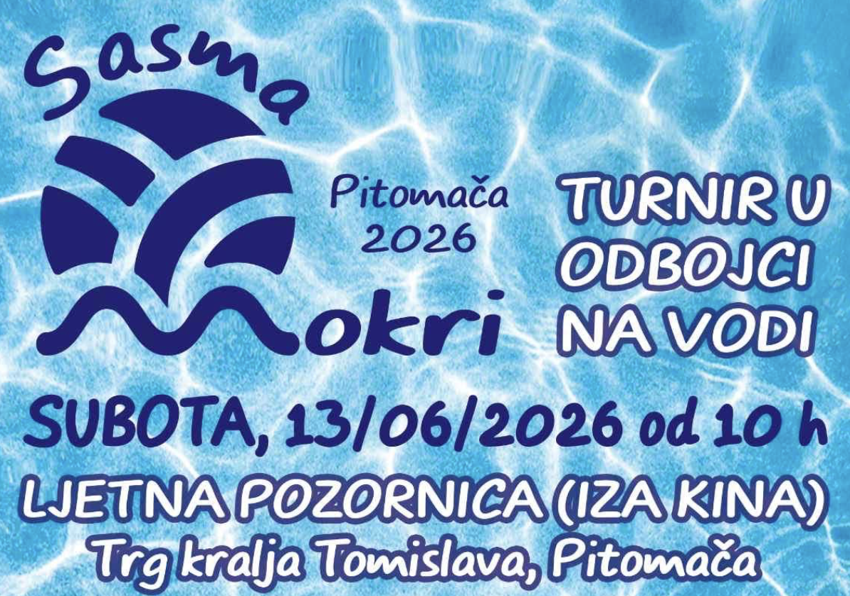 Sasma mokri 2026 – turnir u odbojci na vodi
